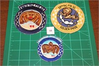 58th TFS x2; 59th TFS (3 Patches) 1970s USAF Milit