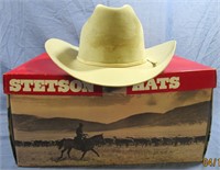 STETSON 5X BEAVER COWBOY HAT SZ 7 3/8