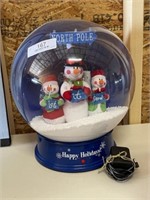 Large Batter Operated Snow Globe