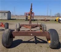 Farm wagon running gear frame measures