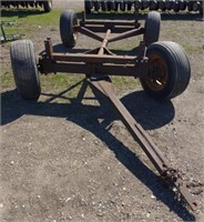 Farm wagon running gear frame measures