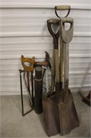 Shovels, Saws, Pruner Etc.