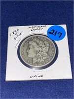 1890-O Silver Morgan Dollar Very Fine