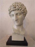 Replica Classical Bust on Wood Base