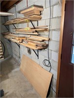 assorted lumber for crafts & projects-