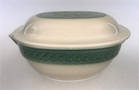 American craft Ivy covered casserole