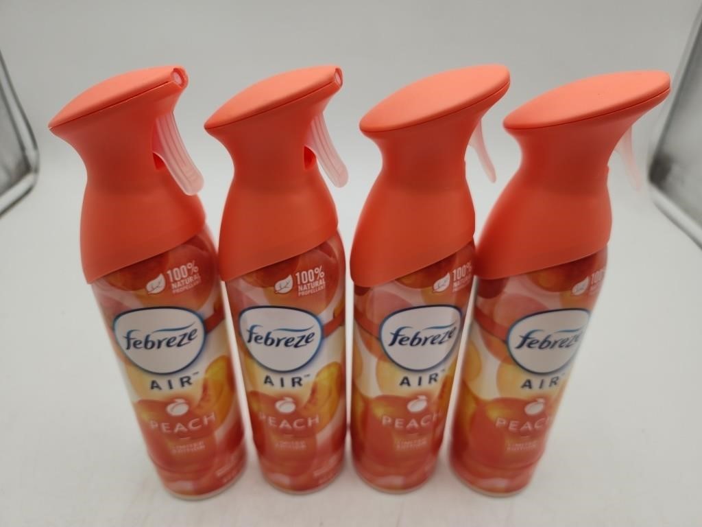 NEW 4 Febreze Air Peach Limited Edition