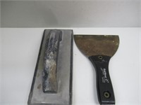 Tools - Putty Knife, Sanding Block