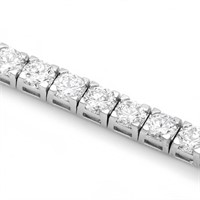 9.50ct Diamond Tennis Bracelet in 18k White Gold