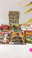 6 modern Mad magazines. Including Indiana Jones
