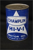 Champlin Oil Tin Can