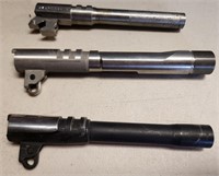 W - LOT OF 3 GUN BARRELS (F49)