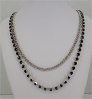 Chico's Blue & Silver Necklace