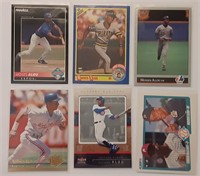 6 MOISES ALOU BASEBALL CARDS