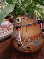 Native American Style Planter