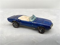 1967 Blue Redline Hot Wheels Custom Firebird