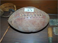 Antique Leather Football W/Leather laces