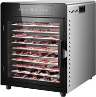 $220  Food Dehydrator for Jerky 800 Watts  8.8ft-