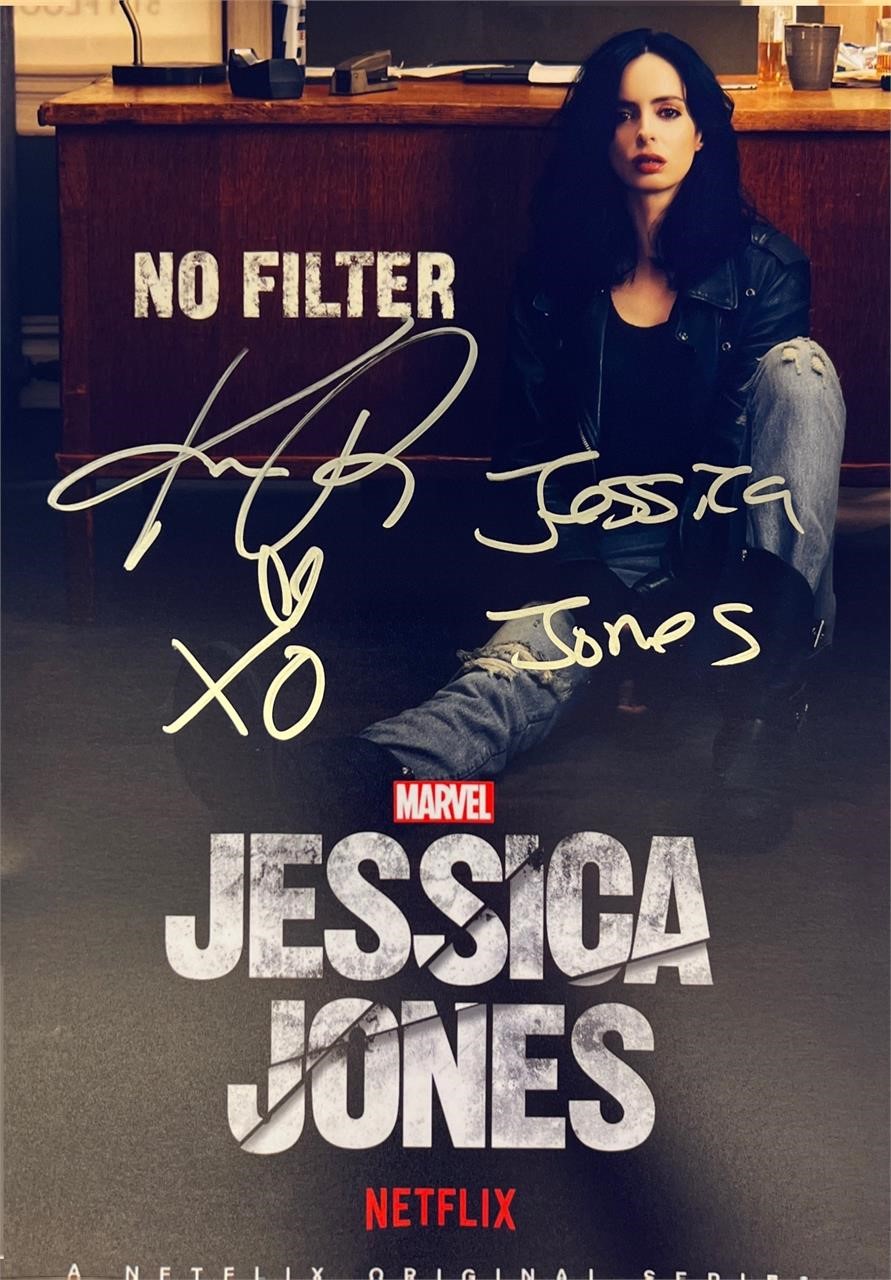 Autograph COA Jessica Jones Photo