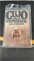 Cujo Novel by Stephen King. 1981 First Edition.
