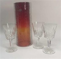 5 Decorative Glass Pieces W/ Blenko & Waterford