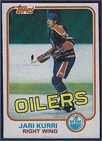 Sharp 1981-82 Topps #18 Jari Kurri RC Oilers