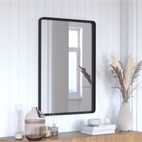 1 Flash Furniture Ava Deep Framed Wall Mirror for