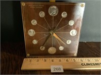 MK Summers US Silver Coinage Clock 1964