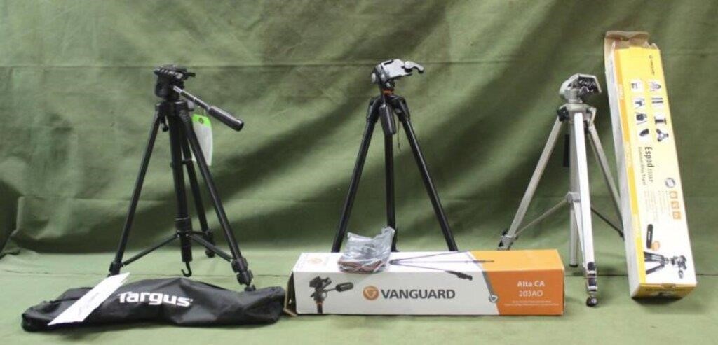 (3) Camera Tripods