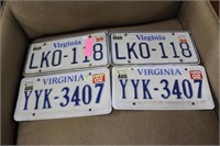 VIRGINIA LICENSE TAGS