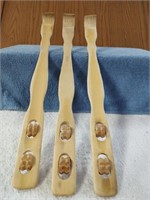 3 Back Scratcher/Massagers - 19"