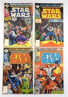 (4) VINTAGE MARVEL STAR WARS COMIC BOOKS