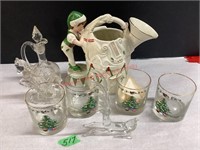 Lenox Vase, Christmas Glasses, & More