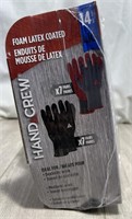 Hand Crew Foam Latex Coated Gloves L Xl (missing