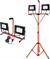 Juyace 10000Lm LED Work Light with Stand 100W 5000