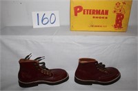 PETERMAN LEATHER BOOTS SIZE 10.5