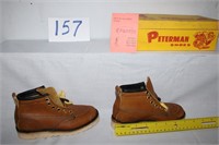 PETERMAN BOY'S LEATHER BOOTS SIZE 11