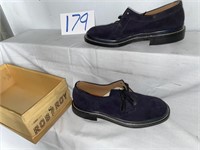 ROB ROY BLUE SUEDE SHOES