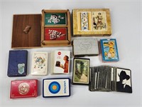 ASSORTED LOT CARD DECKS - ADVERTISING, COCA COLA