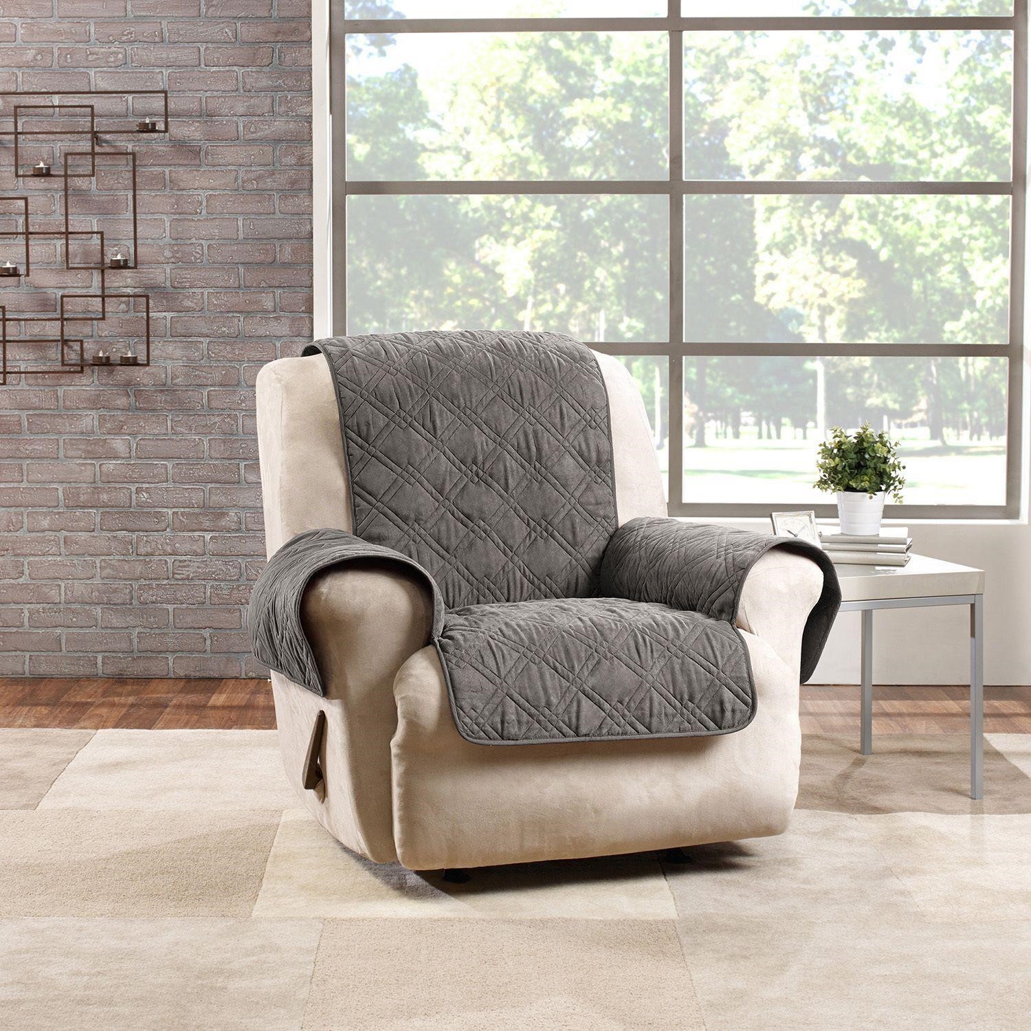 $25  SureFit Microfiber Chair Pet Throw/Slipcover