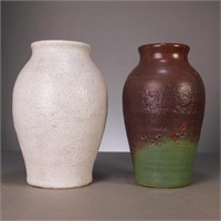 2 Pisgah Forest Pottery Vases