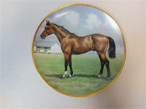 Thoroughbred Kaiser's Collector's Plate in Box