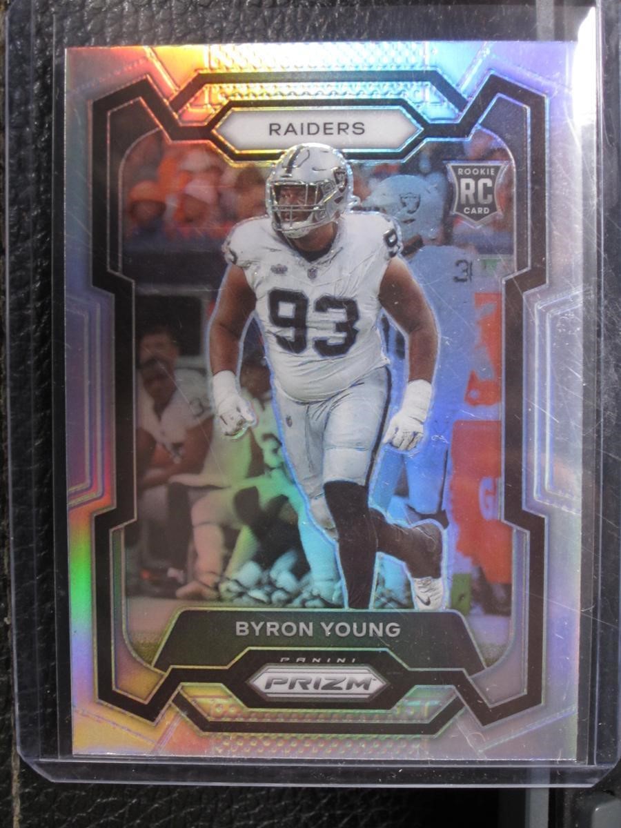 2023 PANINI PRIZM BYRON YOUNG SILVER PRIZM RC