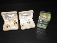 5 Sets of Vintage Cuff Links