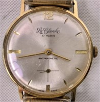 La Cloche wristwatch - 17 rubies- Automatic, 14K,