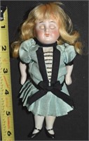208 3 Germany Bisque 5.5" Tall Doll