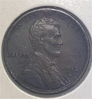1912-D Lincoln Cent XF