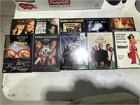 10 assorted movies