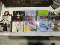 15 assorted CDs