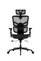 Wellnew Black Prestige Ergonomic Office Chair